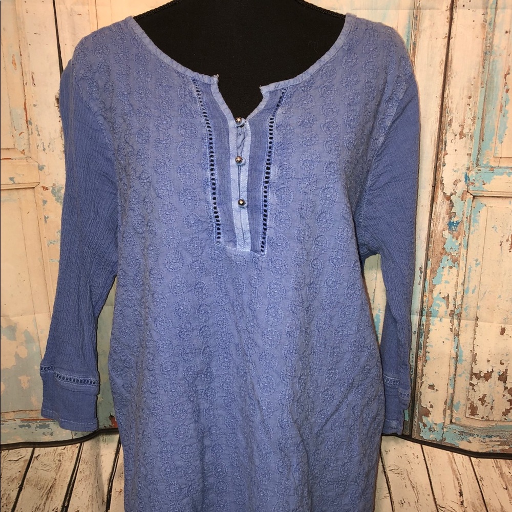 Blue Bandolino Jean top - size XL